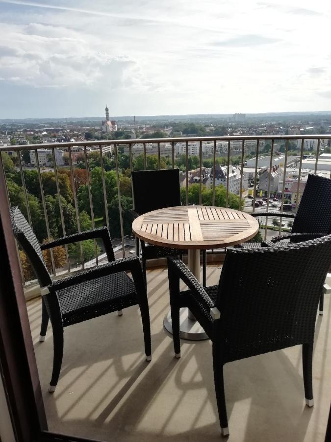 אוגסבורג Hotelturm Apartment מראה חיצוני תמונה
